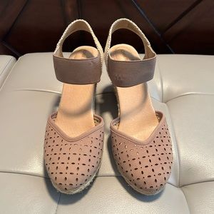 Adam Tucker wedge sandals